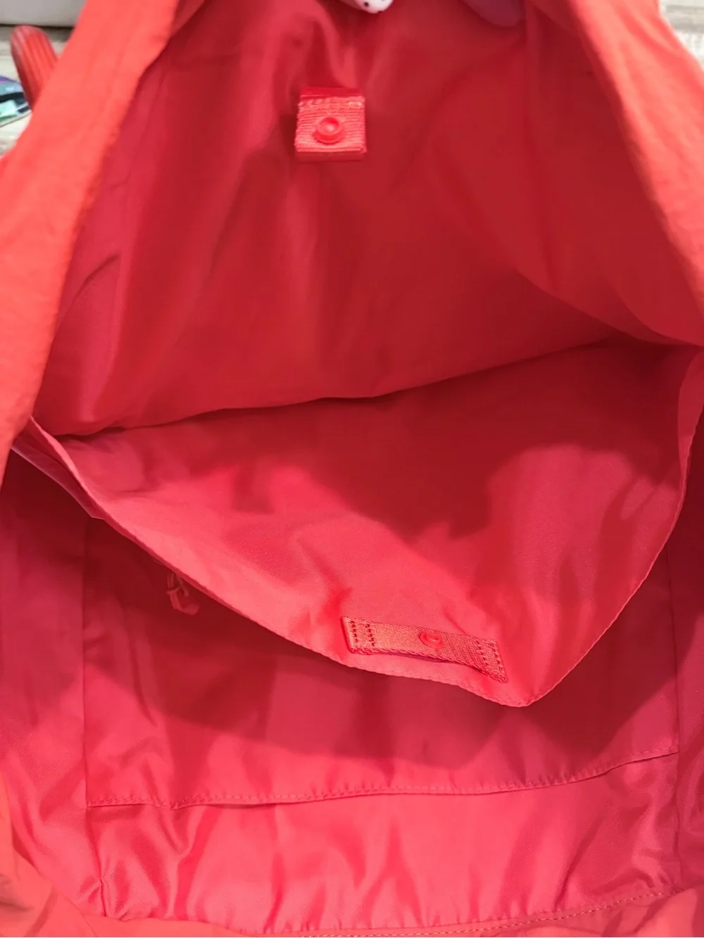 Lululemon- Cherry Red Gathered Tote with Dual Straps